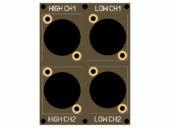 CROSSOVERBRACK-2WAY-XLR